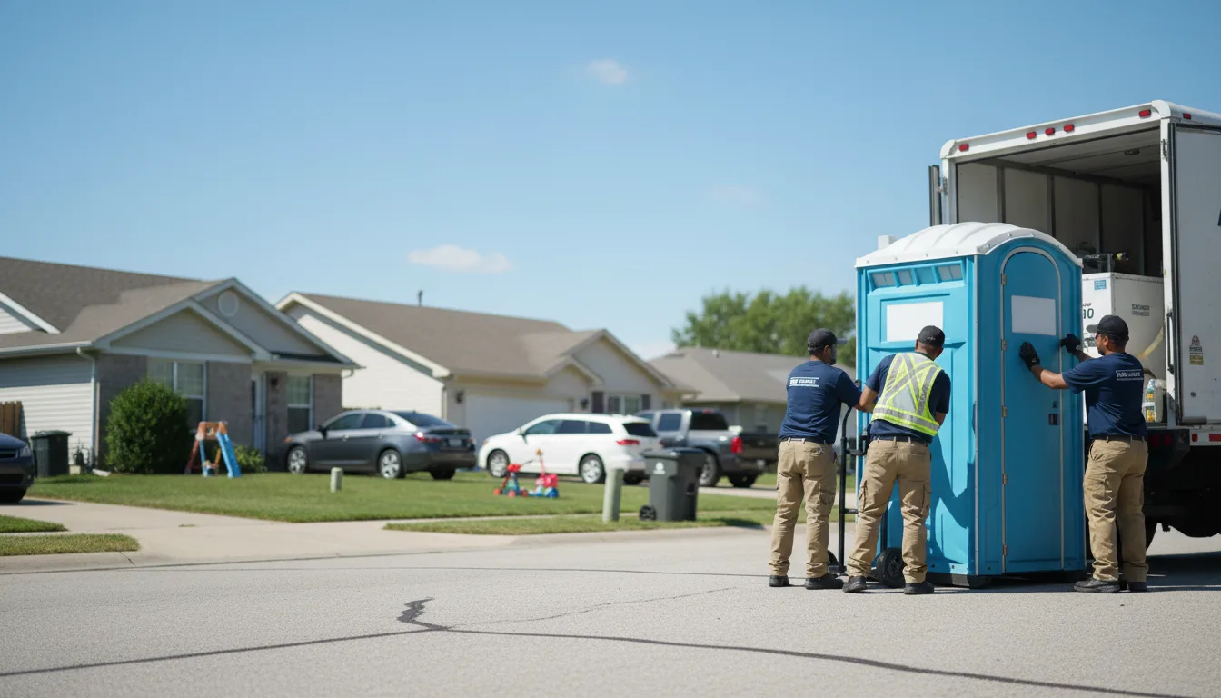 Standard Porta Potty Rentals in Walled Lake, MI near me